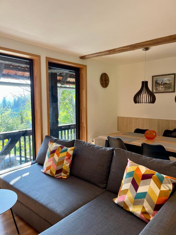 Apartments Pri Fencu ゴレンスカ地方 エクステリア 写真