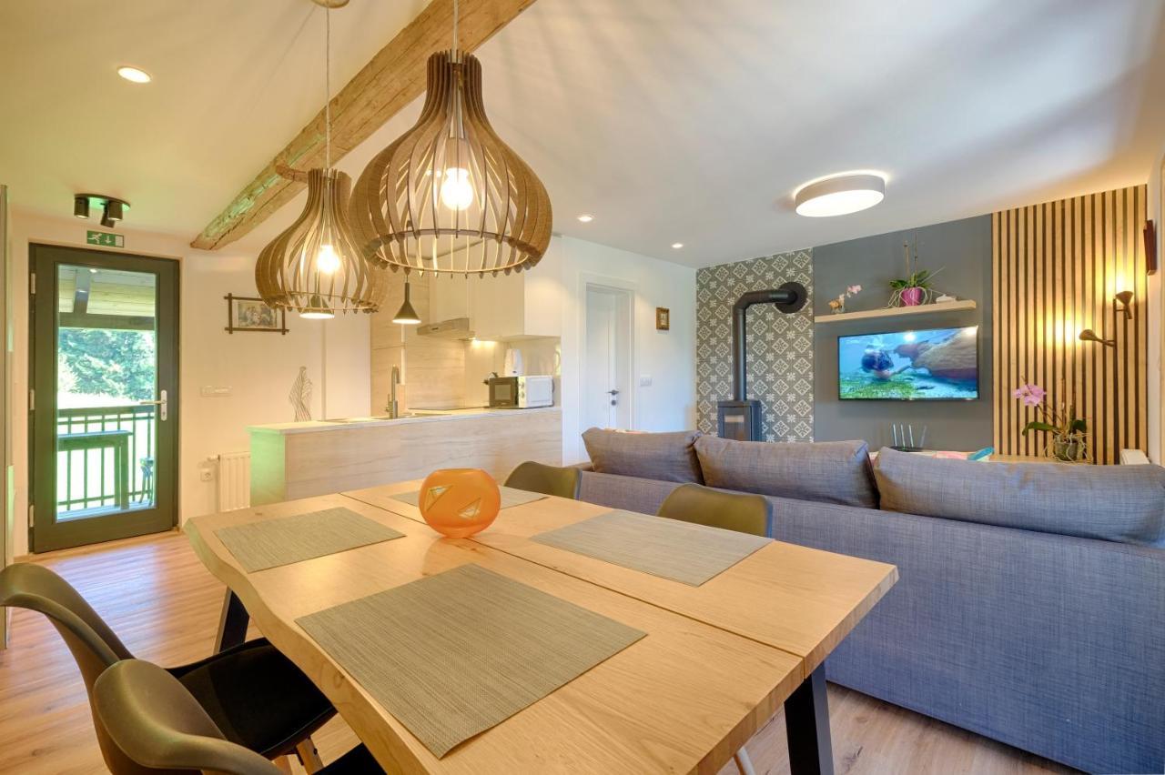 Apartments Pri Fencu ゴレンスカ地方 エクステリア 写真